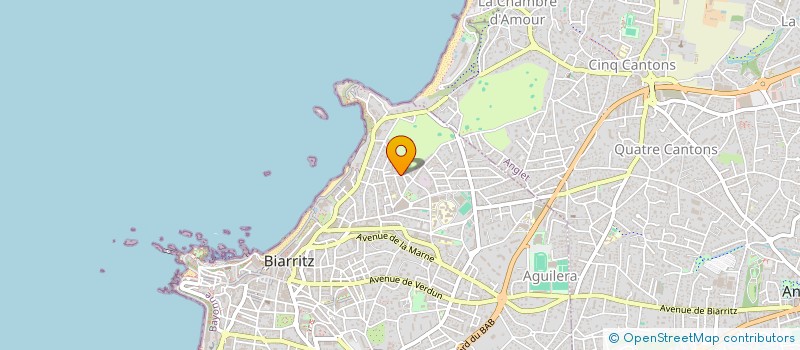 localisation de l'entreprise MADAME PERRINE KILLIAN à BIARRITZ