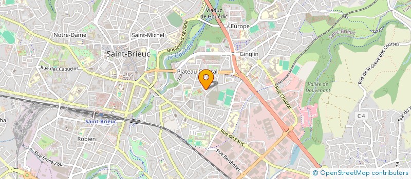 localisation de l'entreprise MADAME PERRINE LABUSQUIERE à SAINT-BRIEUC