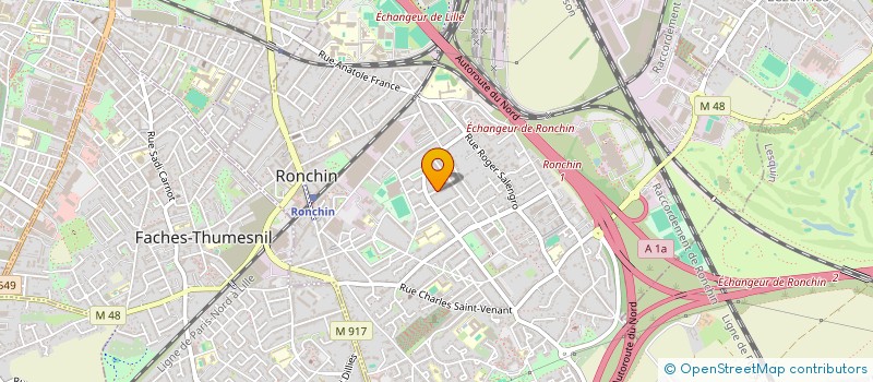 localisation de l'entreprise MADAME PERRINE LAURIER  RONCHIN