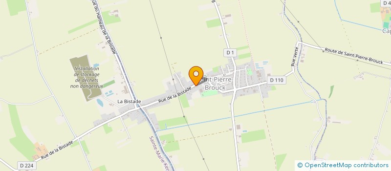 localisation de l'entreprise MADAME PERRINE LAVOYE  SAINT-PIERRE-BROUCK