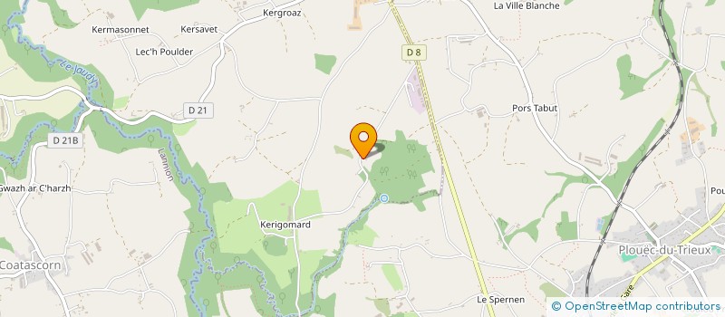 localisation de l'entreprise MADAME PERRINE LE ROLLAND à SAINT-BRIEUC