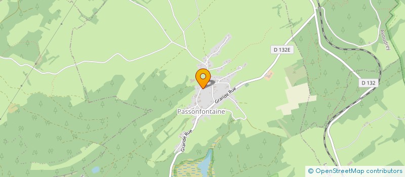 localisation de l'entreprise MADAME PERRINE LEFEBVRE  PASSONFONTAINE