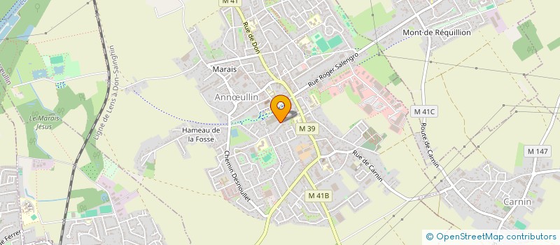 localisation de l'entreprise MADAME PERRINE LEGRAND  ANNULLIN