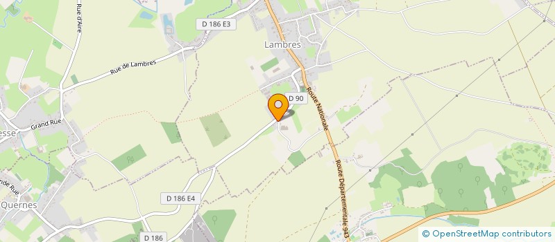 localisation de l'entreprise MADAME PERRINE LEMAITRE à LAMBRES