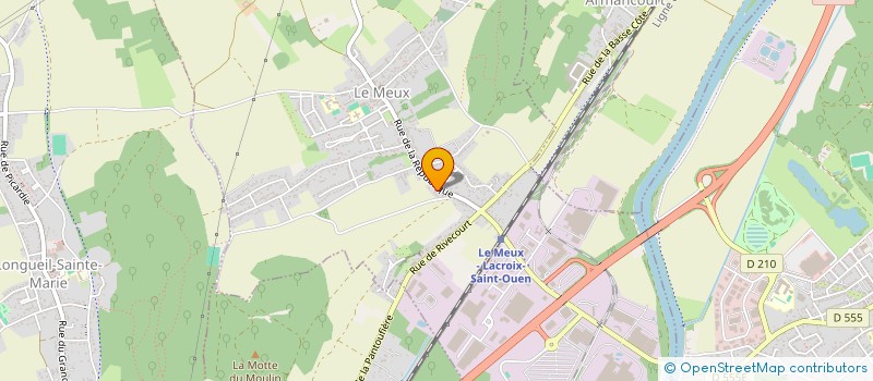 localisation de l'entreprise MADAME PERRINE LEMAITRE  LE MEUX