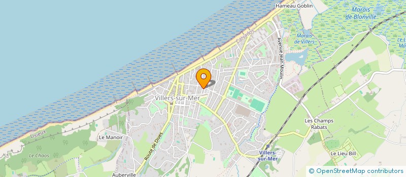 localisation de l'entreprise MADAME PERRINE LERAT à VILLERS-SUR-MER