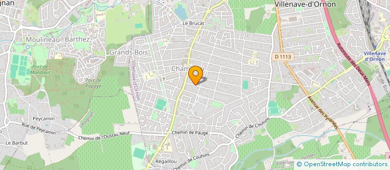 localisation de l'entreprise MADAME PERRINE LHOUMEAU  VILLENAVE-D'ORNON