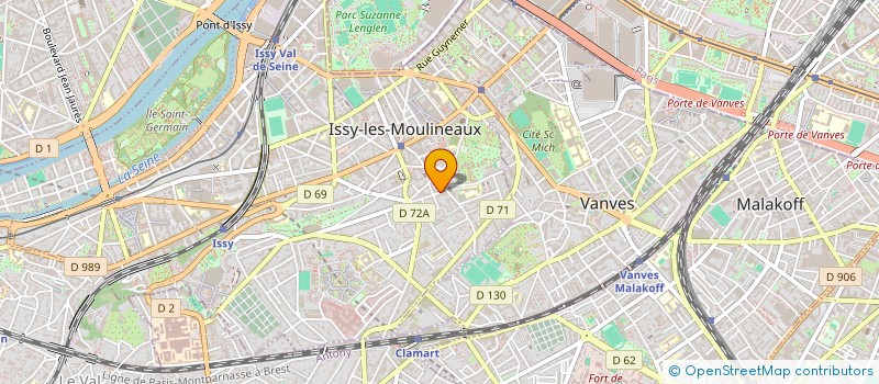 localisation de l'entreprise MADAME PERRINE LIEVENS à ISSY-LES-MOULINEAUX