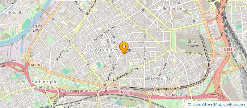 localisation de l'entreprise MADAME PERRINE LOOCK à LILLE