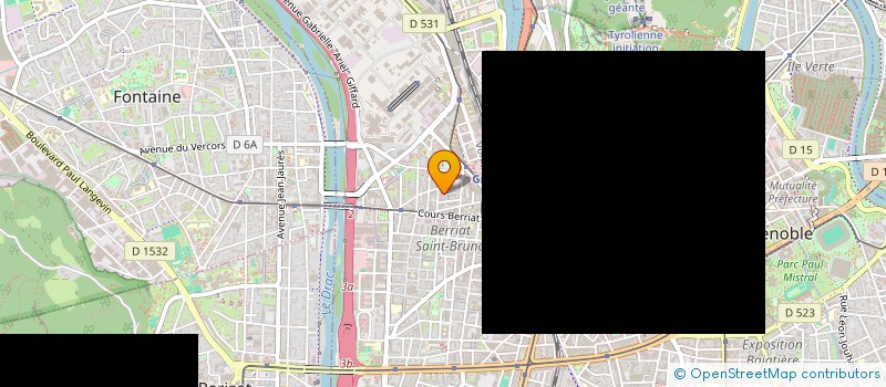 localisation de l'entreprise MADAME PERRINE LUCAS  GRENOBLE