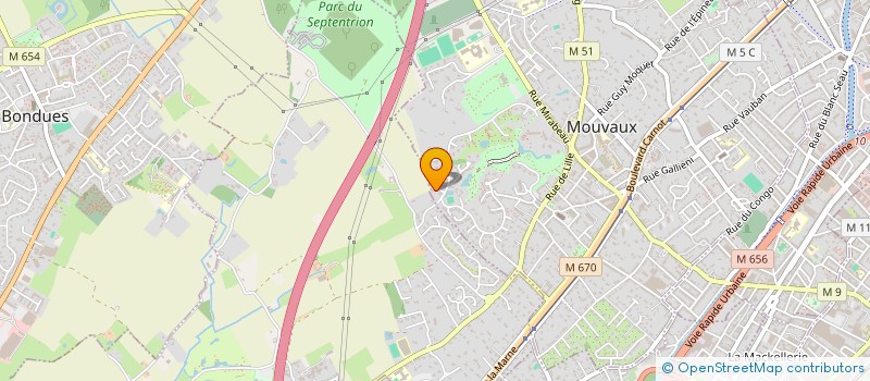 localisation de l'entreprise MADAME PERRINE MABILLE DE PONCHEVILLE  MOUVAUX