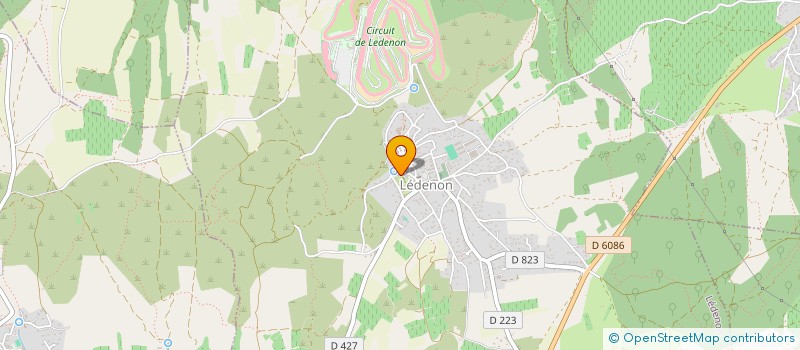 localisation de l'entreprise MADAME PERRINE MAHUET  SAINT-BONNET-DU-GARD