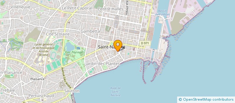 localisation de l'entreprise MADAME PERRINE MAILLET à SAINT-NAZAIRE