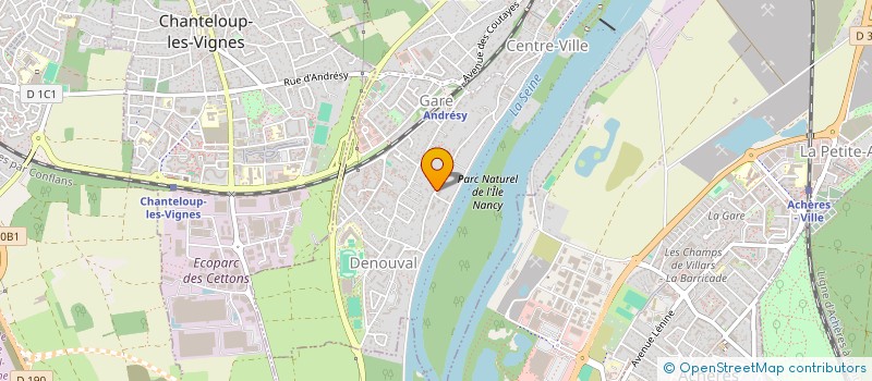 localisation de l'entreprise MADAME PERRINE MALLET  ANDRESY