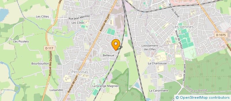 localisation de l'entreprise MADAME PERRINE MARICHY  PERONNAS