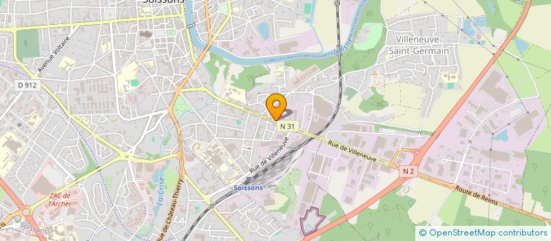 localisation de l'entreprise MADAME PERRINE MARQUETTE  VILLENEUVE-SAINT-GERMAIN