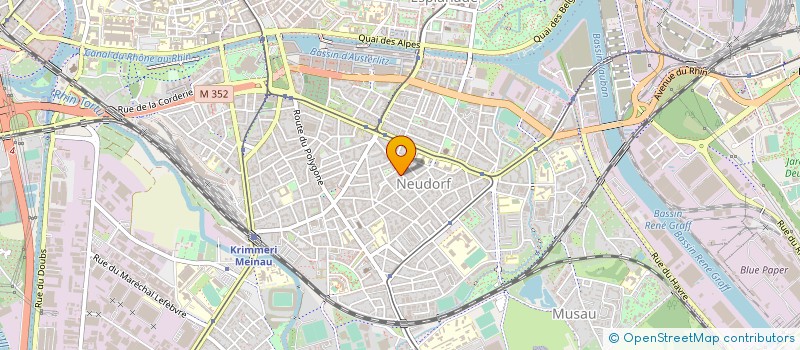 localisation de l'entreprise MADAME PERRINE MARTIN  STRASBOURG