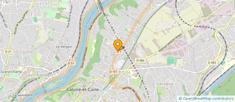 localisation de l'entreprise MADAME PERRINE MASERATI  CALUIRE-ET-CUIRE