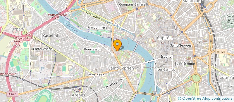 localisation de l'entreprise MADAME PERRINE MASSE  TOULOUSE