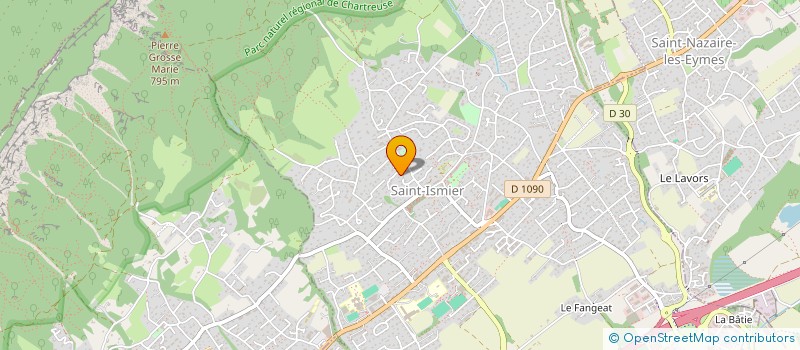 localisation de l'entreprise MADAME PERRINE MERLE  SAINT-ISMIER