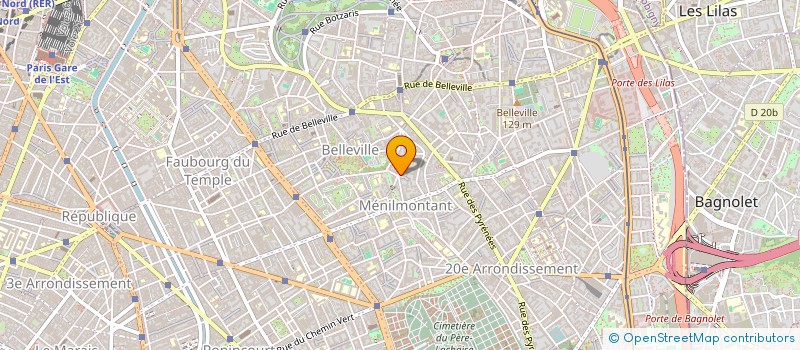 localisation de l'entreprise MADAME PERRINE MORELLET à PARIS