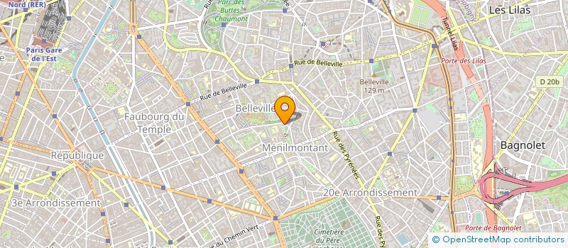 localisation de l'entreprise MADAME PERRINE MORNAY  PARIS