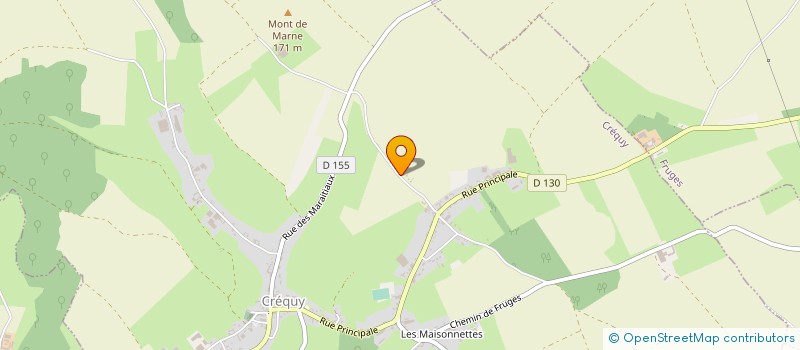 localisation de l'entreprise MADAME PERRINE MORTIER  CREQUY