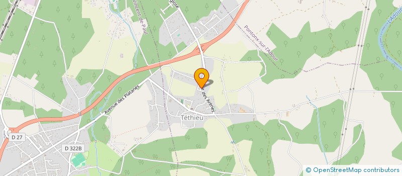 localisation de l'entreprise MADAME PERRINE OSWALD  TETHIEU