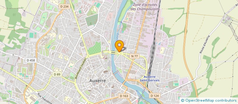 localisation de l'entreprise MADAME PERRINE PELTIER à AUXERRE