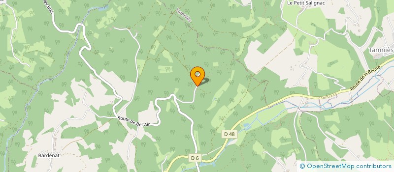 localisation de l'entreprise MADAME PERRINE PETRAU  MARQUAY