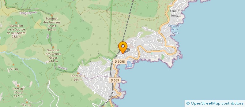 localisation de l'entreprise MADAME PERRINE PICCIOLI  THEOULE-SUR-MER