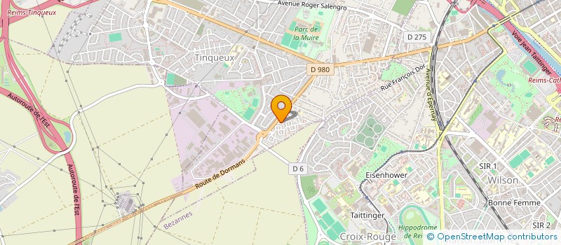 localisation de l'entreprise MADAME PERRINE PINGUET  TINQUEUX