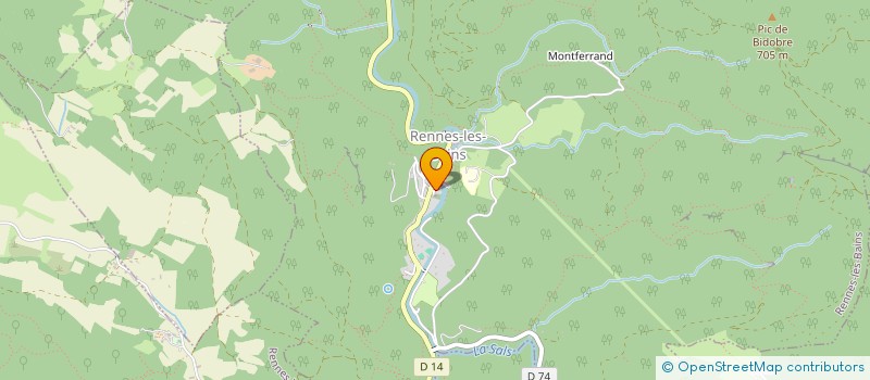 localisation de l'entreprise MADAME PERRINE PLACHEZ  SOUGRAIGNE