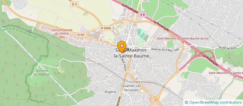 localisation de l'entreprise MADAME PERRINE POCHON à SAINT-MAXIMIN-LA-SAINTE-BAUME