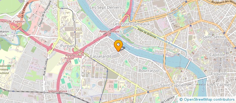 localisation de l'entreprise MADAME PERRINE POTTIEZ à TOULOUSE