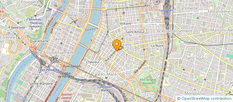 localisation de l'entreprise MADAME PERRINE POULET DIT POULET-MATHIS  LYON