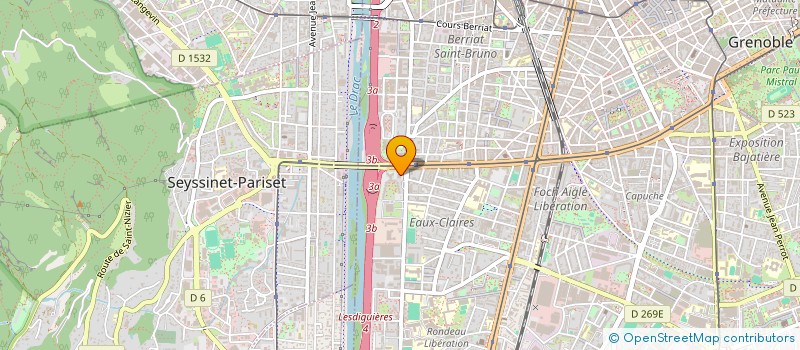 localisation de l'entreprise MADAME PERRINE REVILLET  GRENOBLE