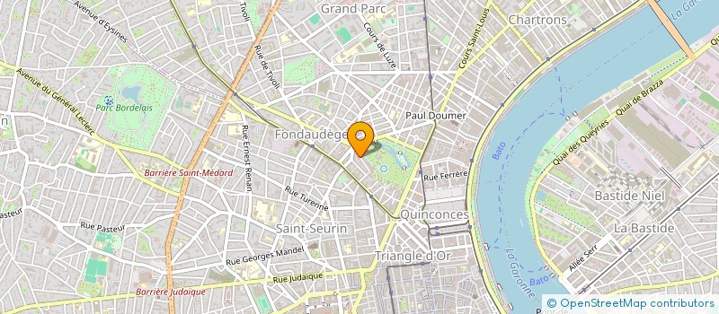 localisation de l'entreprise MADAME PERRINE REYNIER  BORDEAUX