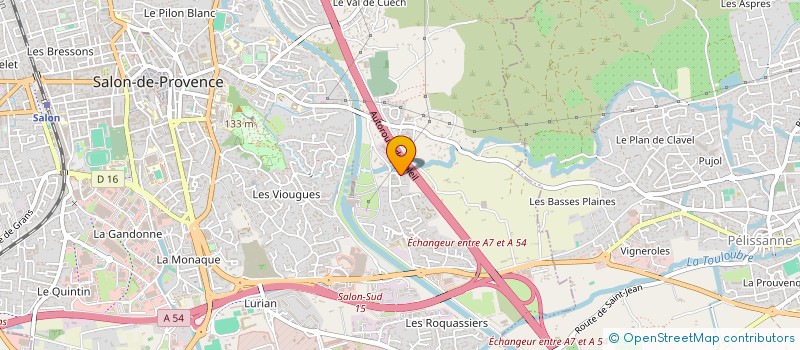 localisation de l'entreprise MADAME PERRINE RIVIERE à SALON-DE-PROVENCE