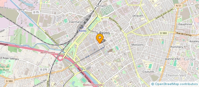 localisation de l'entreprise MADAME PERRINE ROCHET  REIMS