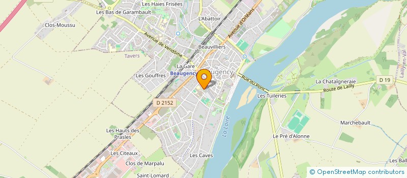 localisation de l'entreprise MADAME PERRINE SEGUIN à BEAUGENCY
