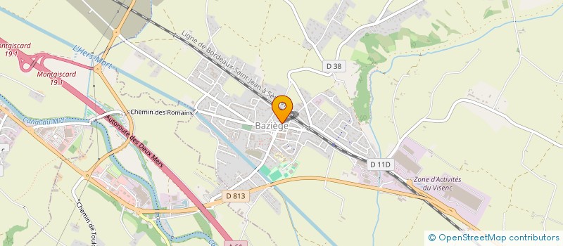 localisation de l'entreprise MADAME PERRINE SOLA  BAZIEGE