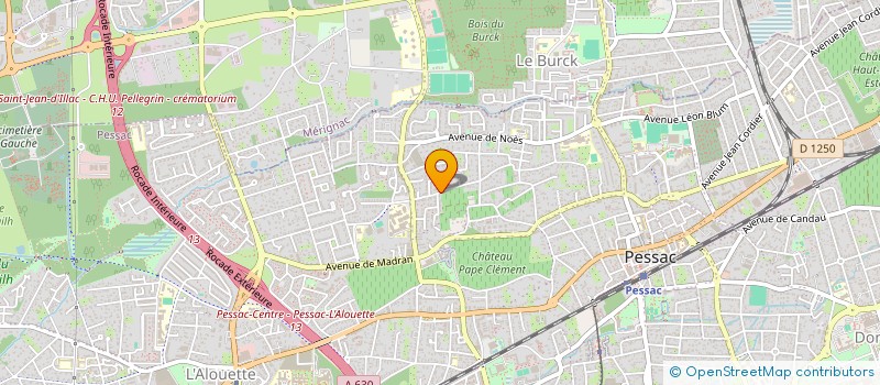 localisation de l'entreprise MADAME PERRINE SOLBES  VILLENAVE-D'ORNON