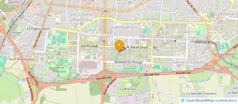 localisation de l'entreprise MADAME PERRINE TAILLEFER à RENNES