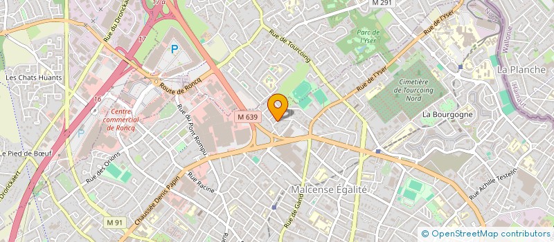 localisation de l'entreprise MADAME PERRINE TALLEUX  TOURCOING