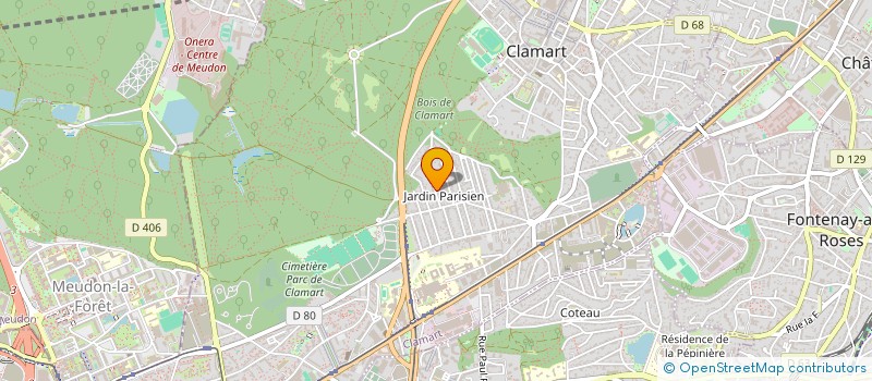 localisation de l'entreprise MADAME PERRINE THOMAS à CLAMART