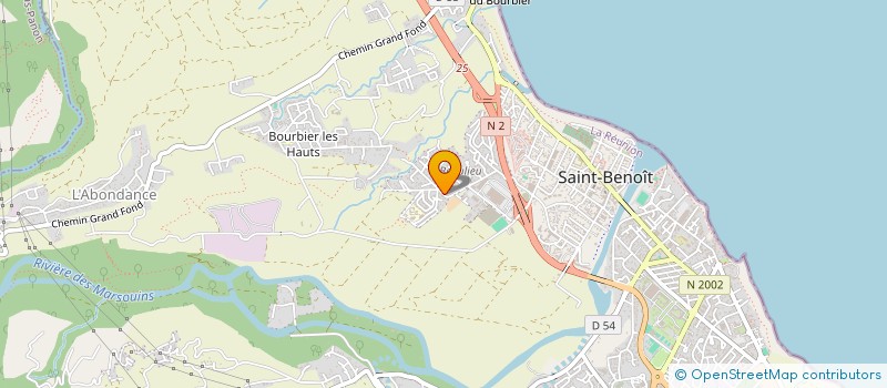 localisation de l'entreprise MADAME PERRINE TIEN-T'SIN à SAINT-BENOIT