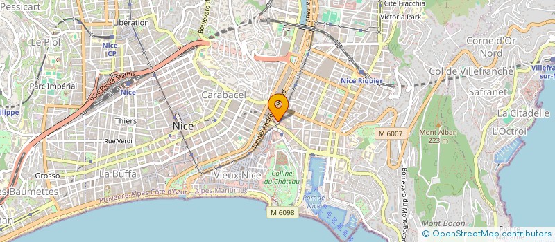 localisation de l'entreprise MADAME PERRINE TOULEMONDE  NICE