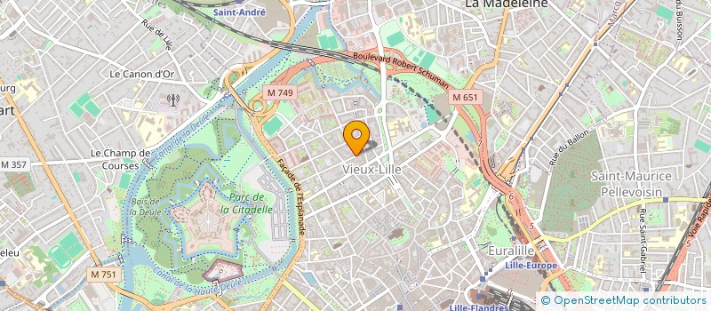 localisation de l'entreprise MADAME PERRINE TOUPRY à LILLE