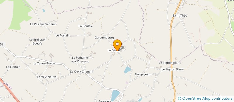 localisation de l'entreprise MADAME PERRINE TOURNANT  LA MOTTE